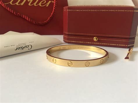 largest men's Cartier love bracelet